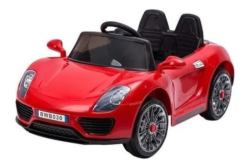 Carro Elétrico Infantil Conversível Vermelho 6v - Até 25kg Cor Vermelho