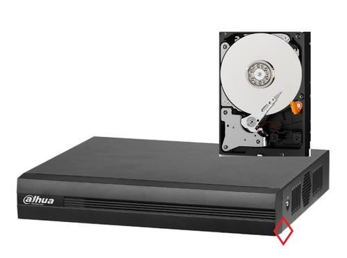 Imagen 1 de 8 de Dvr Cooper Xvr1b16 16 Canales 1080p Lite H265+ P2p Disco 3tb
