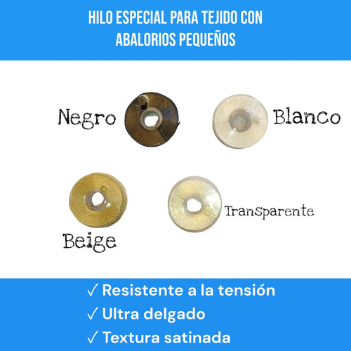 Kit Básico Para Tejido De Chaquira , Miyuki O Mostacillas