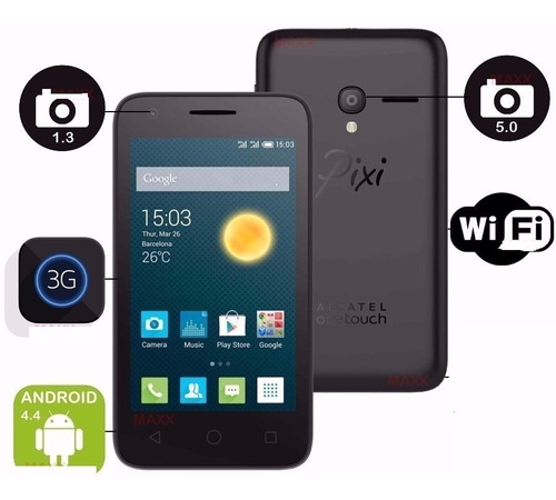Alcatel Con Android Whasapp Libre Nuevo