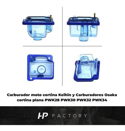 Imagen 4 de 10 de Cuba Transparente Carburador Keihin Pwk 28 30 32 34