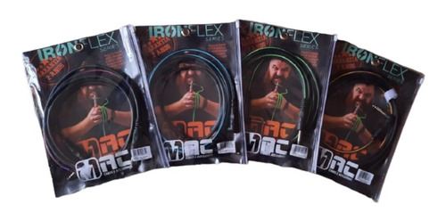 Cabo P10 Guitarra Baixo 3m Irom Flex Mac Cabos 0.40mm Cores