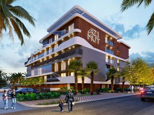Imagem 16 de 19 de Ref: La046 - Lançamento (pé Na Areia) Flats Tipo Studio, 22,53m² A 56,98m²