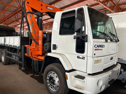 Caminhão Ford Cargo 2422 6x2 94.000 Km 2010 C/ Munck Agi 43