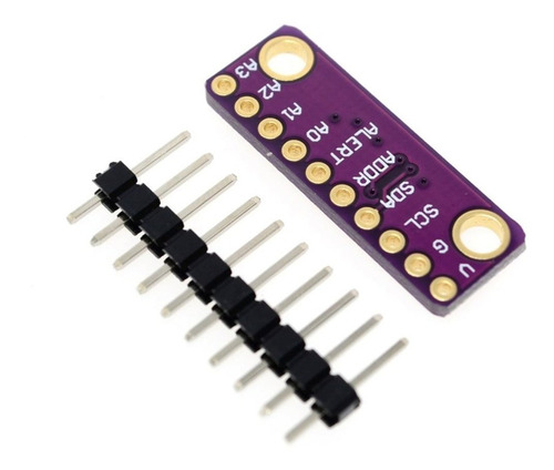 Imagen 2 de 10 de Conversor Analogico A Digital Adc Ads1115 Ads1015 16bit I2c