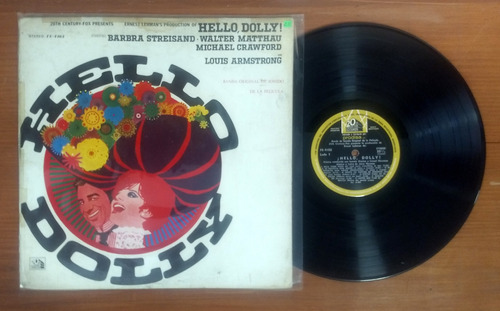 Barbra Streisand Louis Armstrong Hello Dolly Disco Lp Vinilo