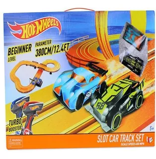 Autorama Pista Hot Wheels Slot Car Track Set 380cm Bivolt