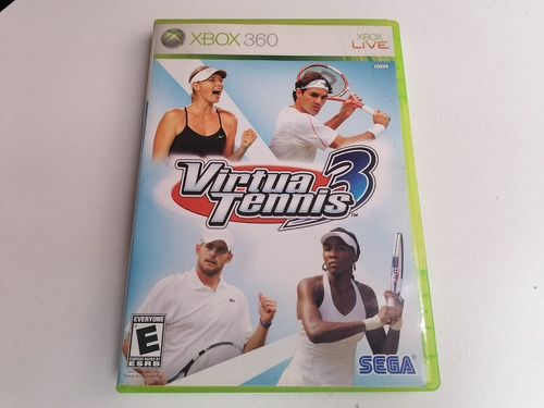 Virtua Tennis 3 Xbox 360