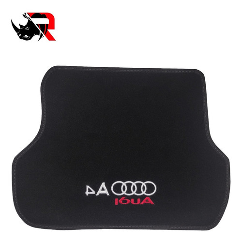 Imagen 5 de 6 de Tapete Automotriz Compatible Con Audi A4 / Rojo / M2