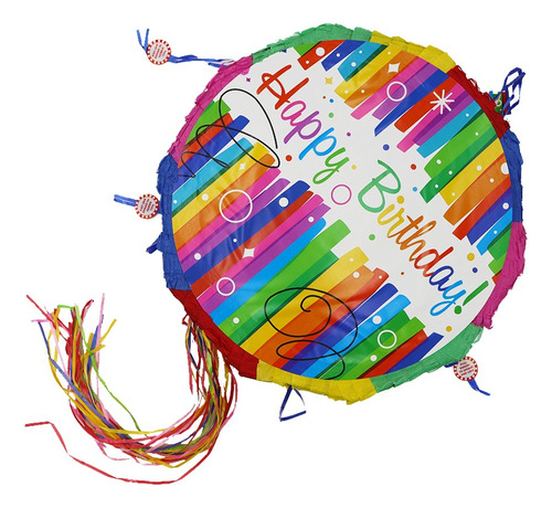 Piñata Redonda 3d 45cm Diferente Diseños 1pz 