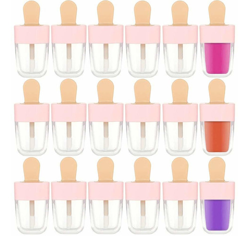 30 Tubos De Brillo Labial Vacíos De 8 Ml Para Cosméticos De