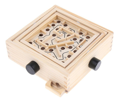 Juego De Mesa De Equilibrio De Madera Pequeña