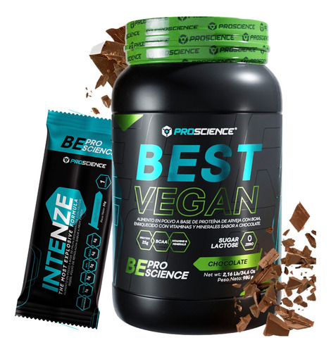 Proteina Vegana Best Vegan Bcaa - Unidad a $118712