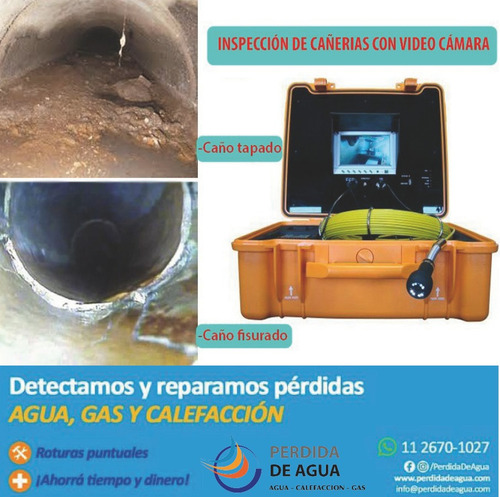 Imagen 3 de 7 de Plomero Detección Reparación De Fuga Pérdida De Agua