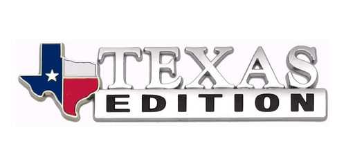 Logo Emblema Texas Edition 5x16cm Para Chevrolet Ford Etc
