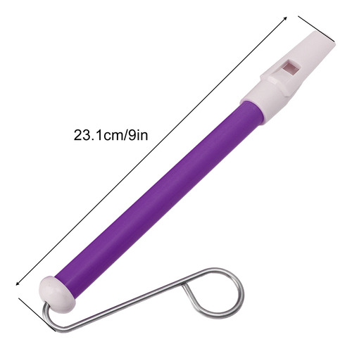 Instrumento Slide Whistle, 2 Unidades, De Metal, Seguro Y Fá
