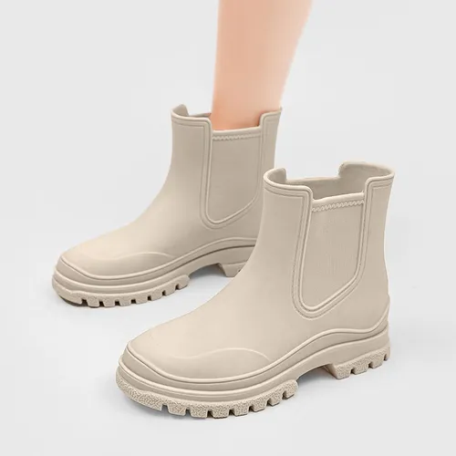 Botas De Mujer Casual Impermeables Lluvia Antideslizante