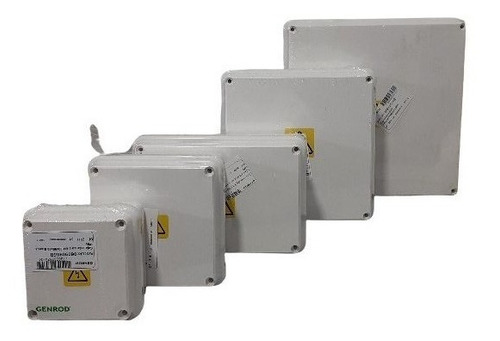 Imagen 1 de 7 de Caja De Paso Estanco Pvc Ip65 Genrod 210x210x110 Blanca