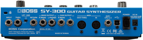 Imagen 3 de 11 de Boss Sy300 Guitar Synthesizer Pedalera Efecto Guitarra