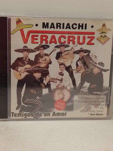 Mariachi Veracruz Testigos De Un Amor Cd Nuevo 