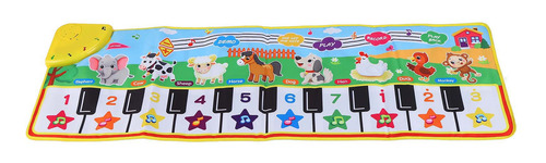 Alfombrilla Para Piano Baby Musical Touch Play Animal Dancin