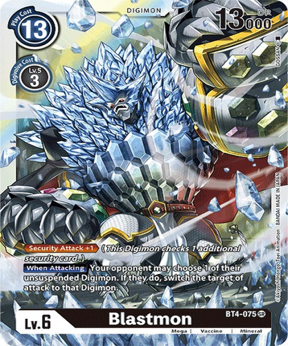 Digimon Bt4-075 Blastmon