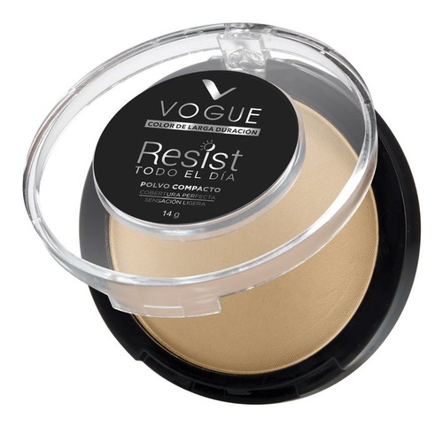 Imagen 2 de 3 de Polvo Compacto Vogue Resist X 14g