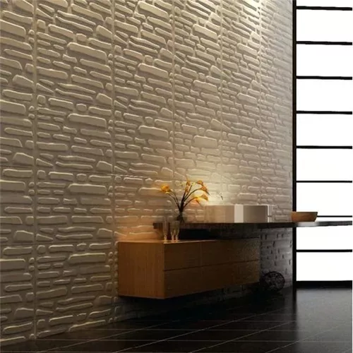 Panel Para Decorar Estilo 3d Pvc Pared 10 Piezas Decoform