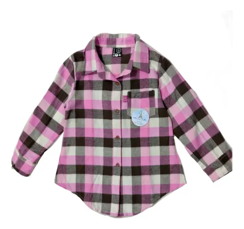 Camisa leñadora para niña sales