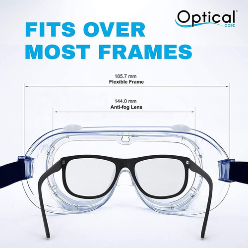 Gafas De Seguridad De Atención Óptica Fda Diseño Anti-fog A