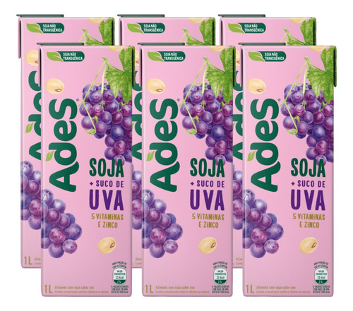 Suco de uva  Del Valle  100% líquido sem glúten 1 L 