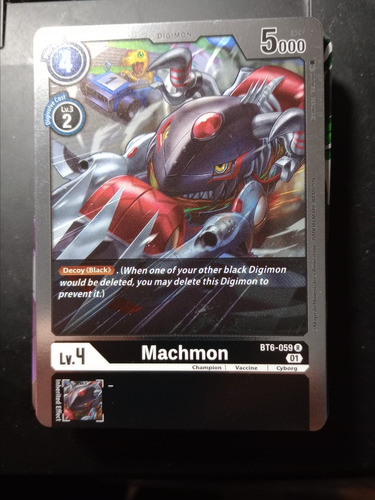 Machmon - Double Diamond (bt06) -carta Digimon Brilla Bandai