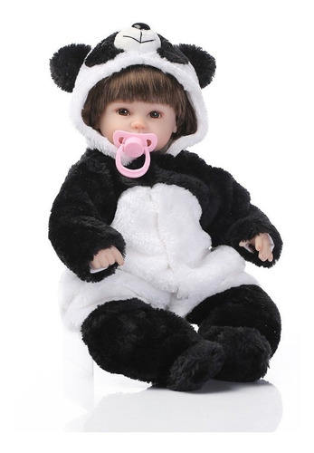 Bebê Reborn Boneca Reborn Panda Pronta Entrega 12x