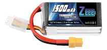 Comprar Bateria De Lipo 11.1v 1500mah 120c Com Plugue Xt60 Modelismo