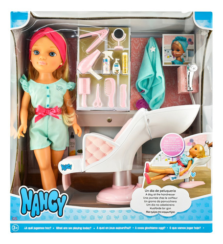 Nancy Un Dia De Peluqueria Spa 42cm Famosa
