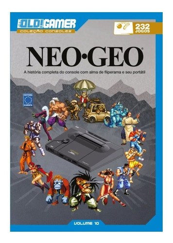 Livro Old Gamer Coleção Neo Geo Volume 10