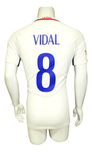 Camiseta Chile 2016 Visita Prof. C/nombre Y N° Original Nike
