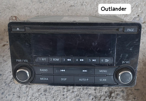 Radio Mitsubishi Outlander 
