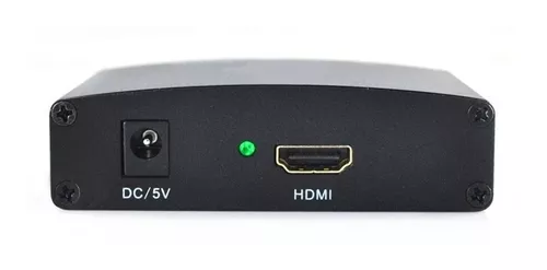  eSynic Convertidor VGA a HDMI, conectores chapados en oro,  soporta resolución de 1080p, fácil instalación Plug & Play : Electrónica