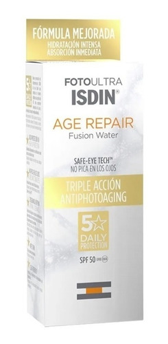 Fotoprotector Isdin Age Repair Fusion Water Fps 50+ X 50 Ml