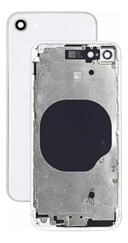 Carcasa Trasera Compatible Con iPhone 8 Chasis Logo 