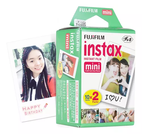 Instax Mini x 20 borde blanco - Fujifilm