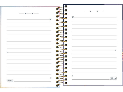 Caderno Espiral Capricho Capa Dura 1 Mt 80 Folhas Borboleta