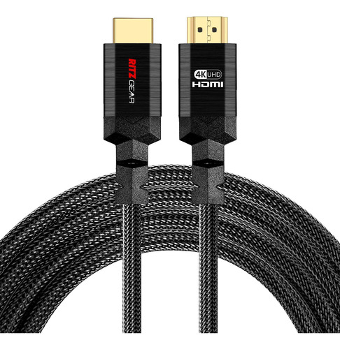 Cable Hdmi 2.0 4k De 6 Pies [paquete De 3] De Ritzgear. Cabl