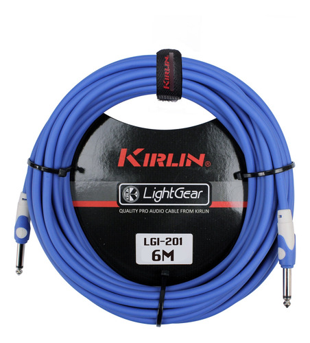 Cable Instrumento Estandar 6m Lgi-201-6 Azul