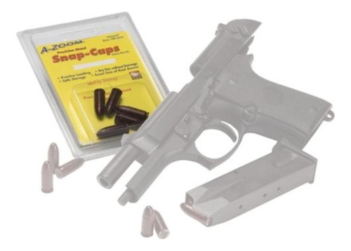 Snap Caps Cartucho De Disparon En Seco 10 Mm Auto Pack De 5