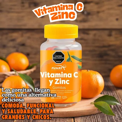 Gomitas Con Vitamina C Zinc X45