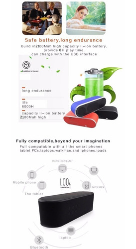 Imagen 9 de 10 de Parlante Bluetooth Titan 20wat Sd Aux Usb Fm Microf Titan Belgrano