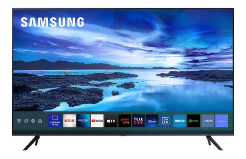 Imagem 6 de 9 de Smart Tv Samsung 50'' Uhd Processador Crystal 4k Au7700