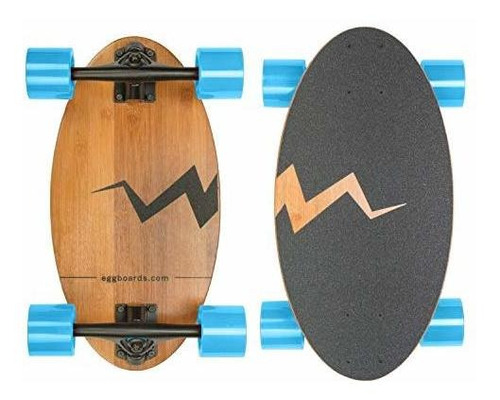 Eggboards Mini Longboard Cruiser Skateboards - Tabla Pequeña